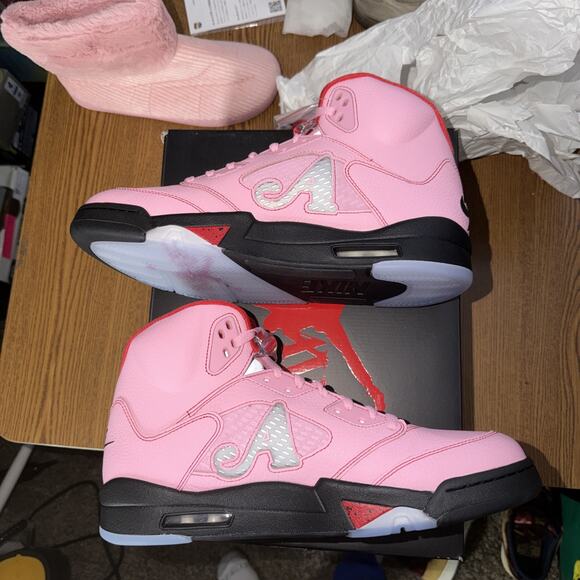 Nike Awake NY/Air Jordan 5 Retro Bubblegum Pink Size 13 DV4982-600 New With Box main image 2